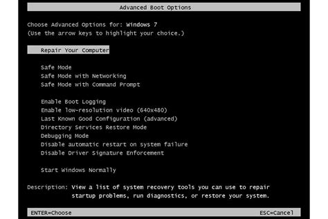 dell advanced boot options|How to get to and use the Advanced Boot Options inside of .